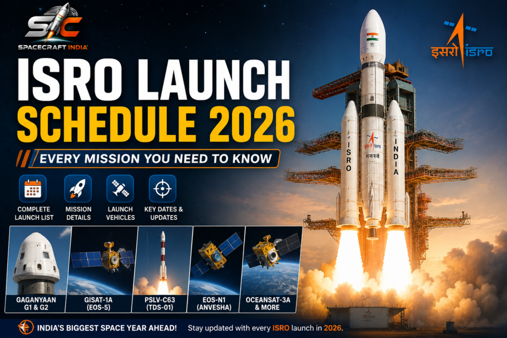 ISRO Launch Schedule 2026: Every Mission You Need to Know