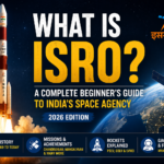 What is ISRO? Complete beginner's guide to India's space agency and its missions.