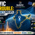 NavIC satellite system 2026 showing India's navigation satellites and NVS-03