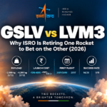 GSLV vs LVM3 comparison: GSLV Mk II rocket lifting off carrying the NISAR satellite