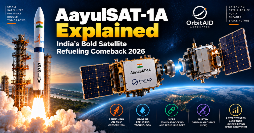 AayulSAT-1A: India’s Bold Satellite Refueling Comeback 2026