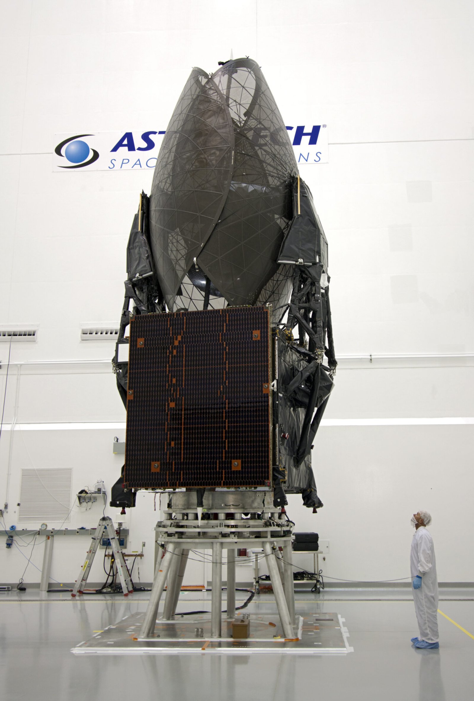 NASA's TDRS satellite, the kind of relay system IDRSS is modelled on, before launch